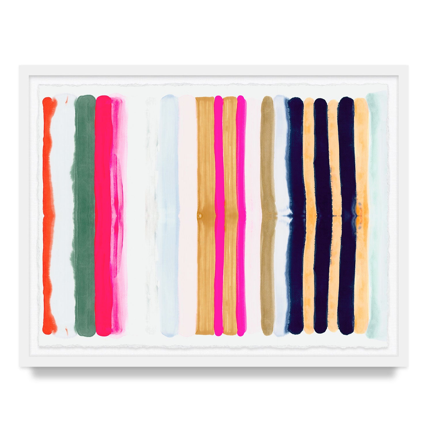 Hot Stripes 2 Framed Art Print