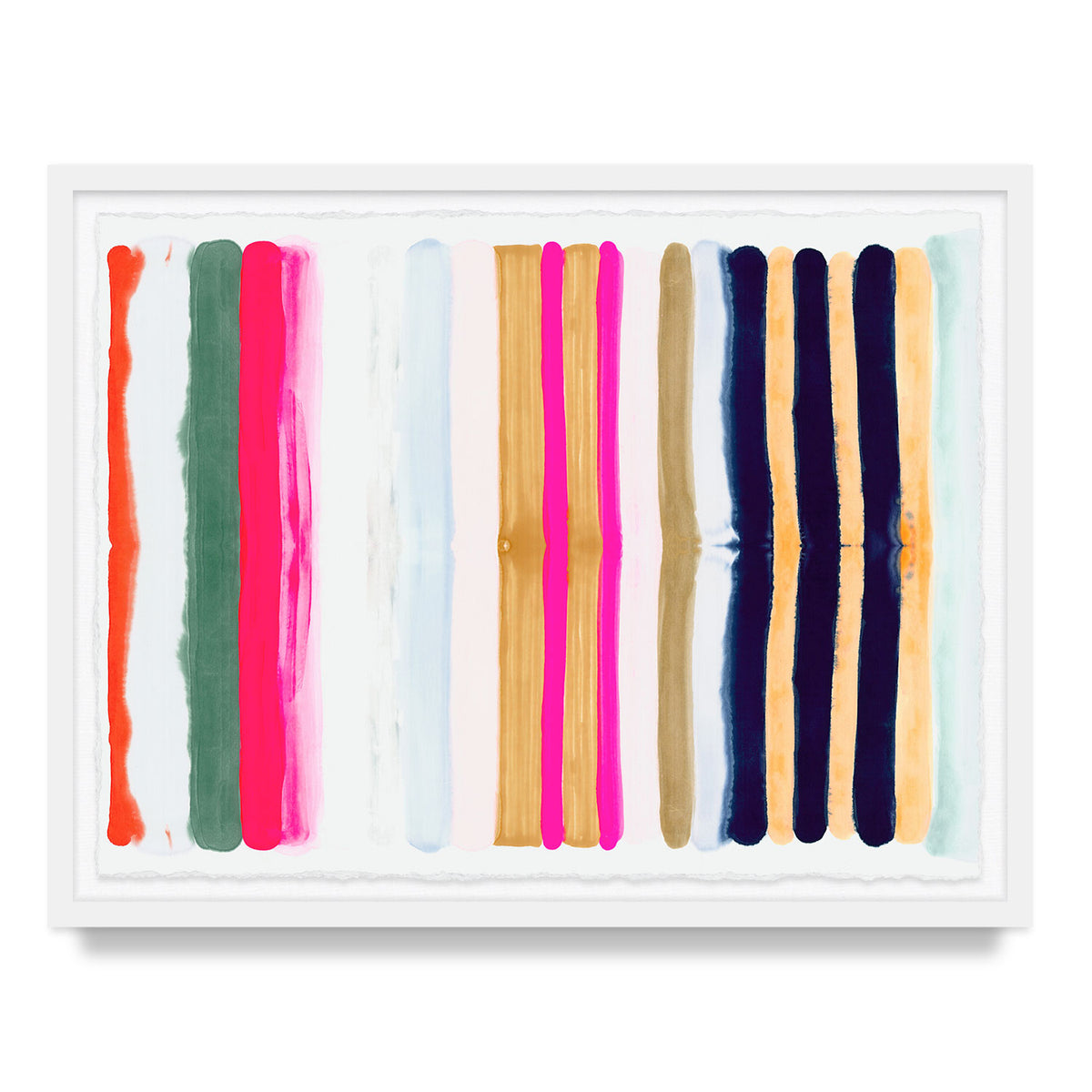 Hot Stripes 2 Framed Art Print