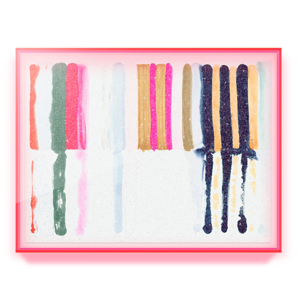 Hot Stripes Embellished Print