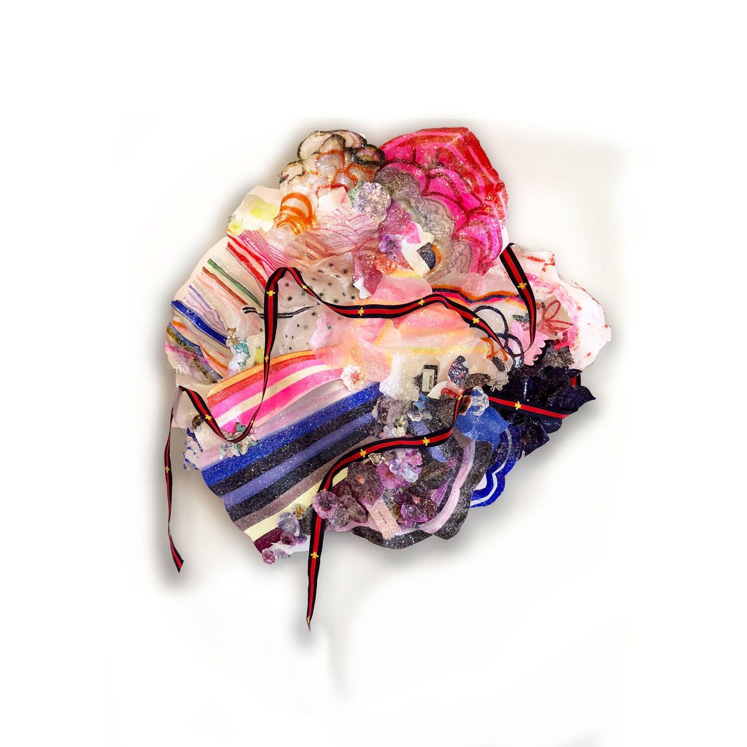 Bloom Where You Are Planted - Embellished Artwork | Original Art by artist Kristi Kohut