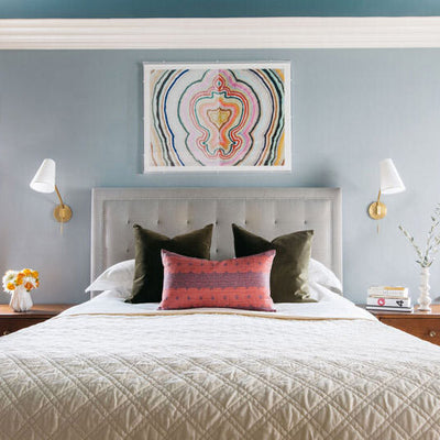 Perfect Proportions: How to Choose the Right Size Art for Above Your Queen or King Bed