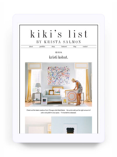 Kiki's List: Kristi Kohut