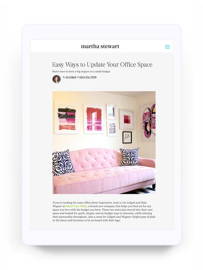 Martha Stewart: Easy Ways to Update Your Office Space