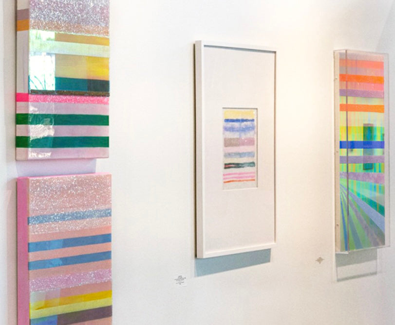 Chromatic Stripe #53 - Original Artwork | Original Art by artist Kristi Kohut