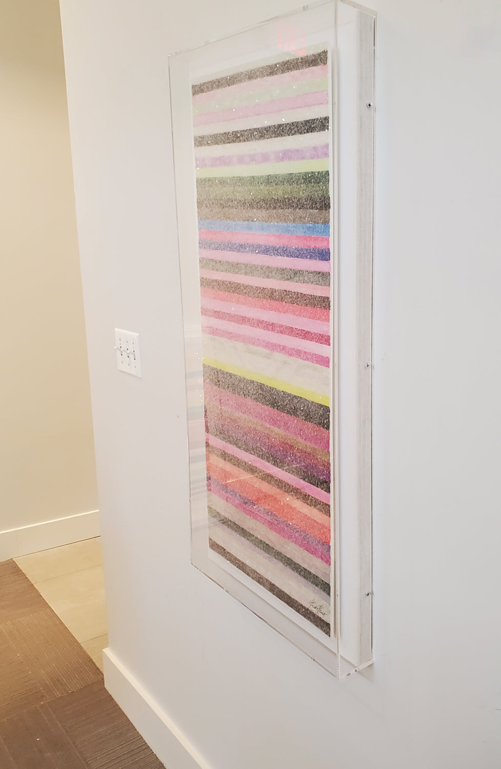 Chromatic Harmony #25 Embellished Print