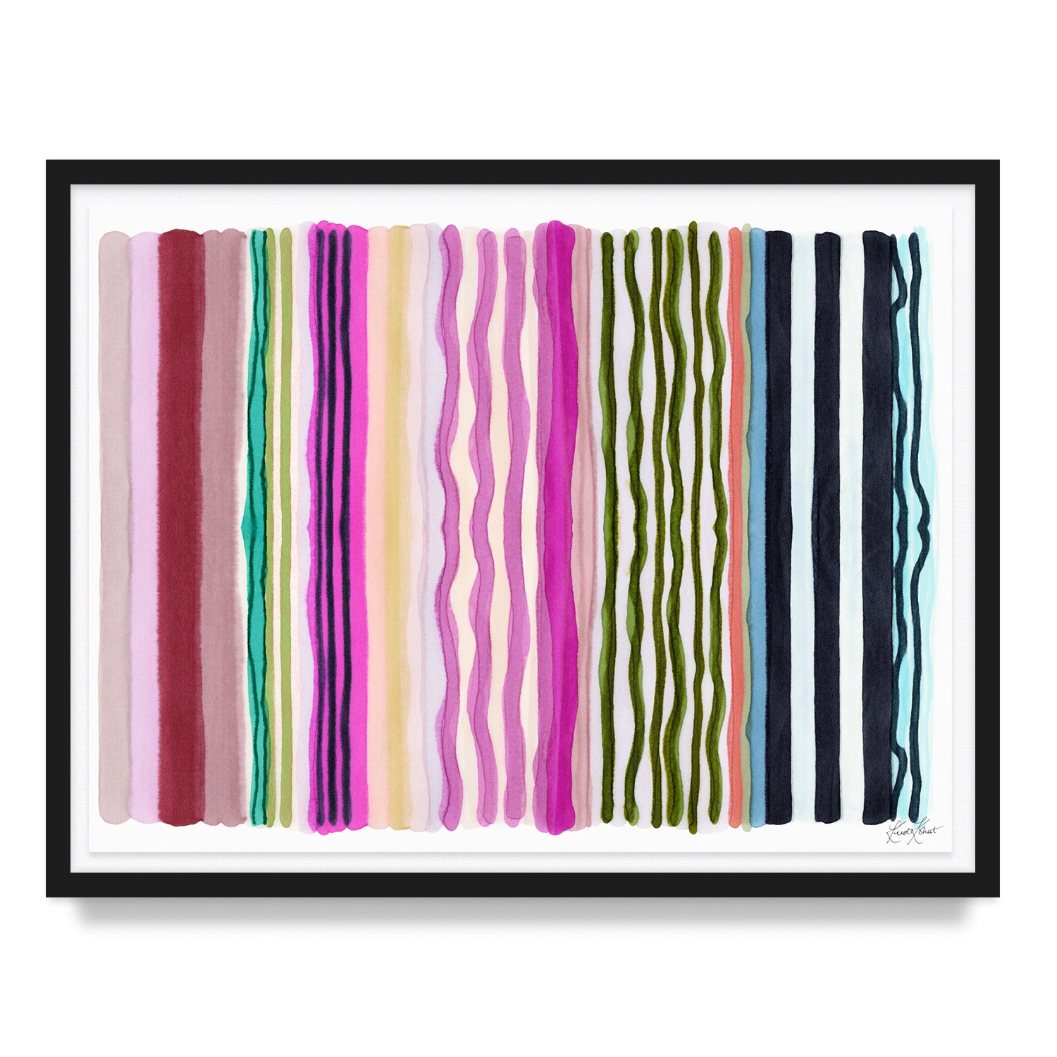 Chromatic Beat #3 Framed Art Print