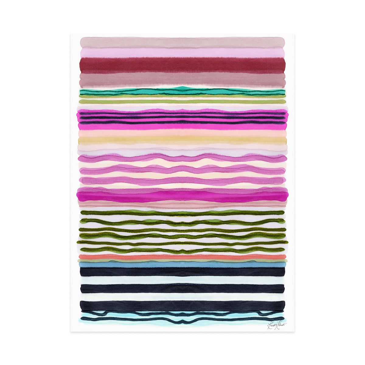 Chromatic Beat #3 Framed Art Print