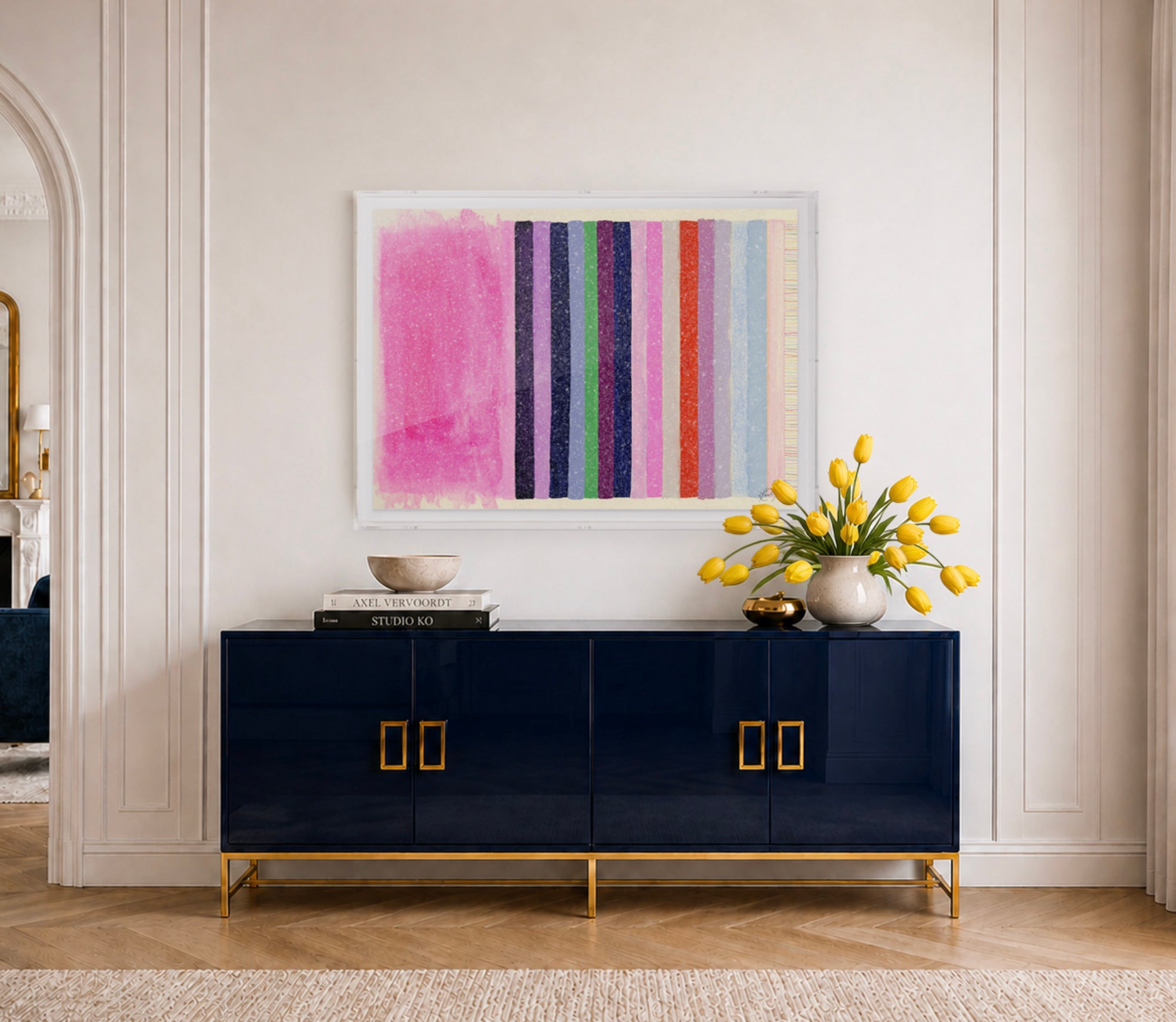 Dance Party Embellished Print