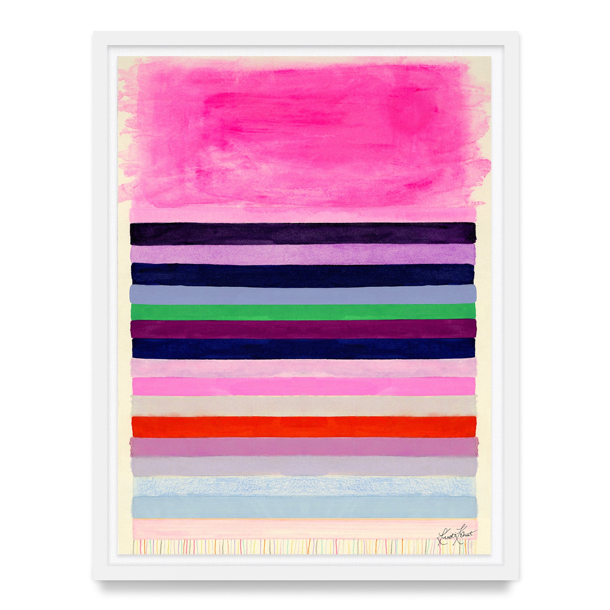 Dance Party Framed Fine Art Print