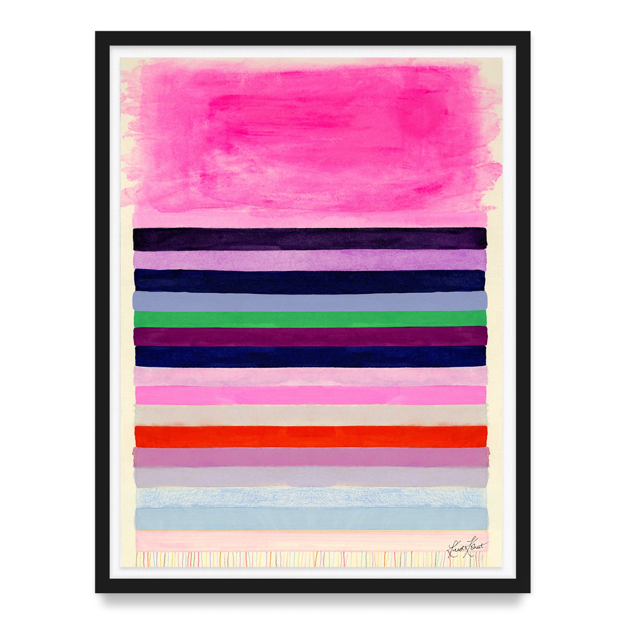 Dance Party Framed Fine Art Print