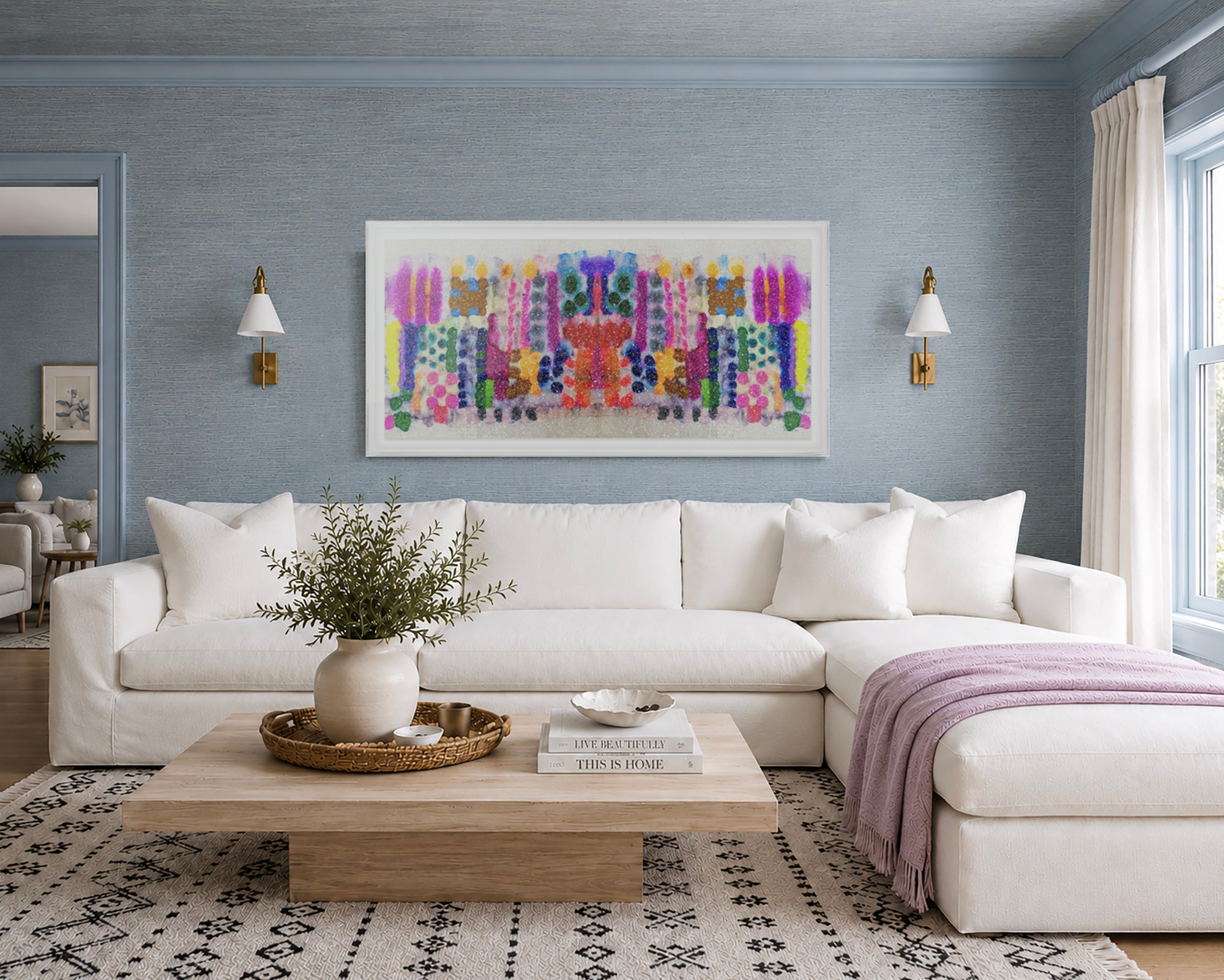 Color Tradition Embellished Print