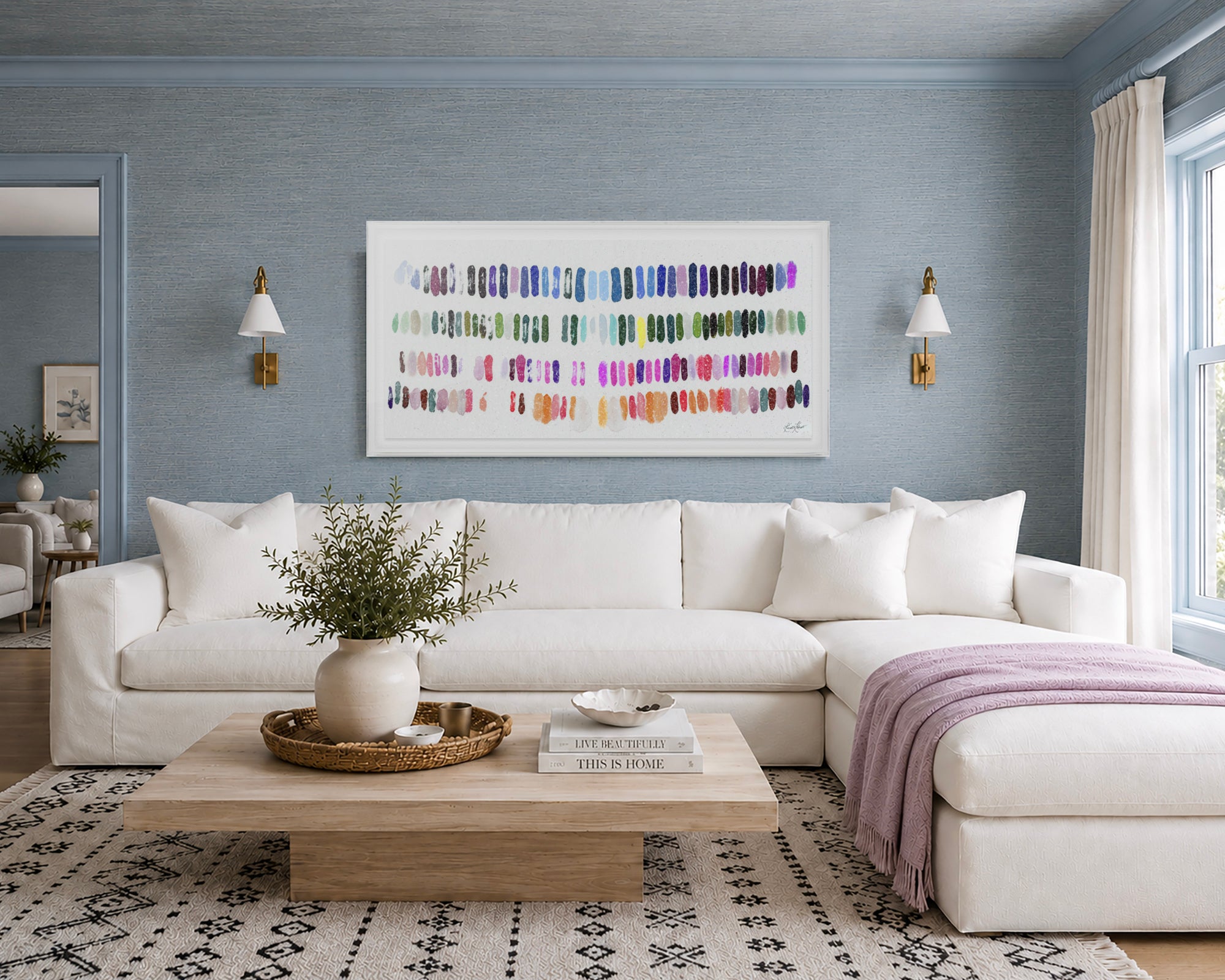 Leave a Big Mark Embellished Print