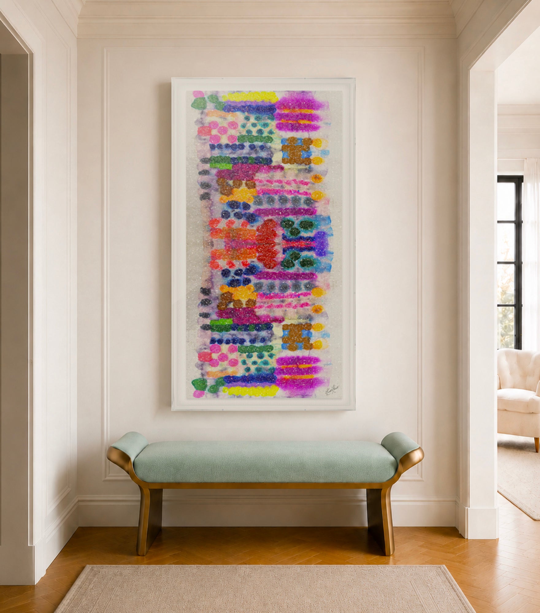 Color Tradition Embellished Print
