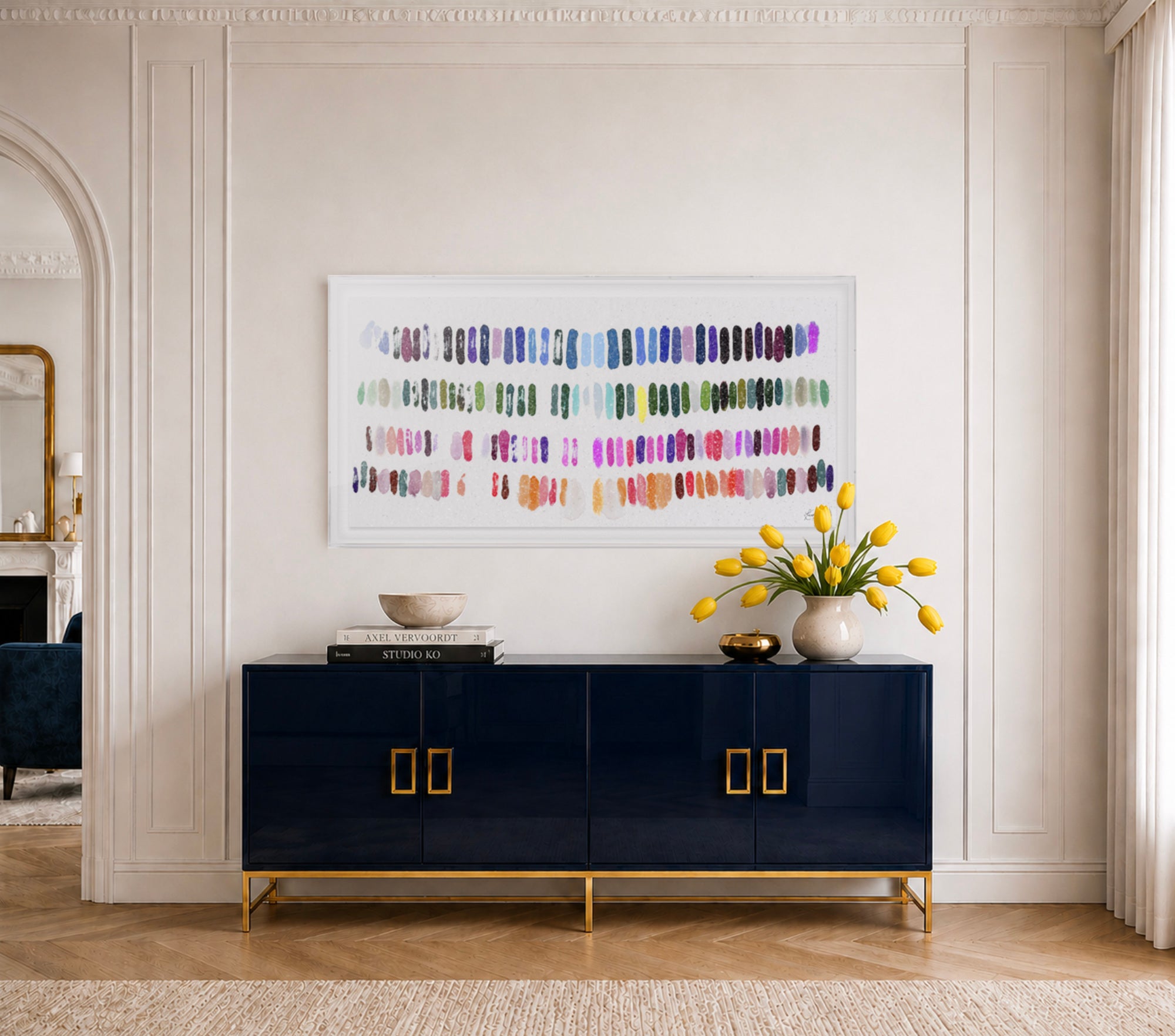 Leave a Big Mark Embellished Print