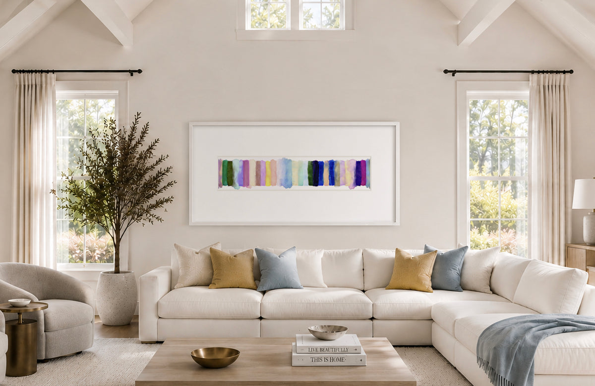 Radiant Vibes Framed Art Print