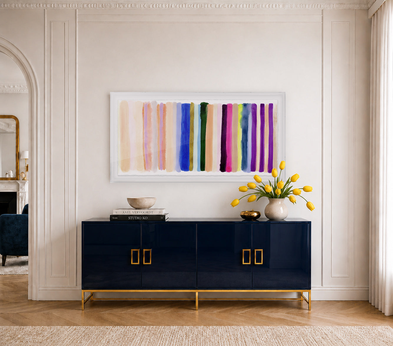 Live Vibrantly Framed Art Print