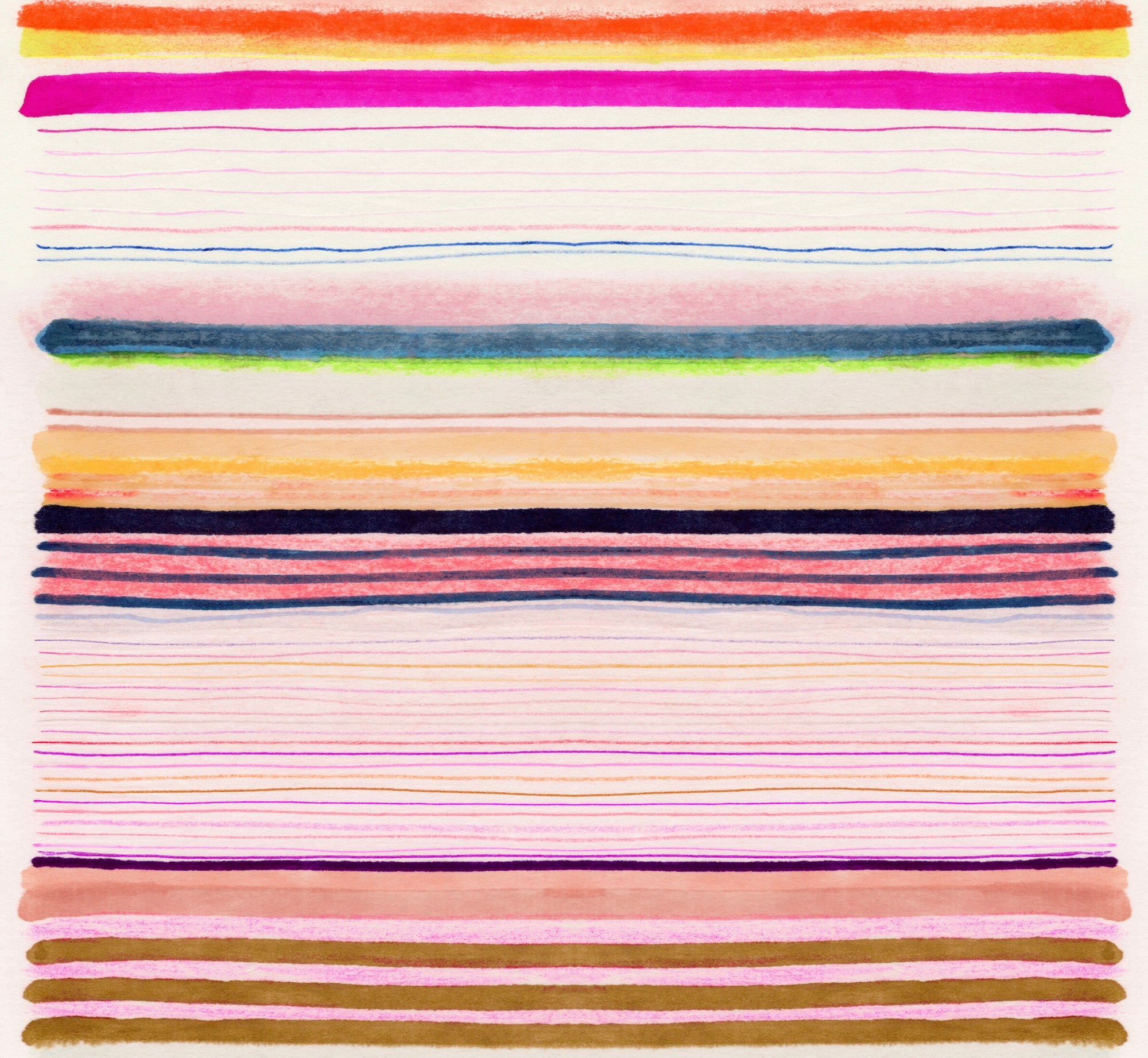 Chromatic Symphony #7 Framed Fine Art Print