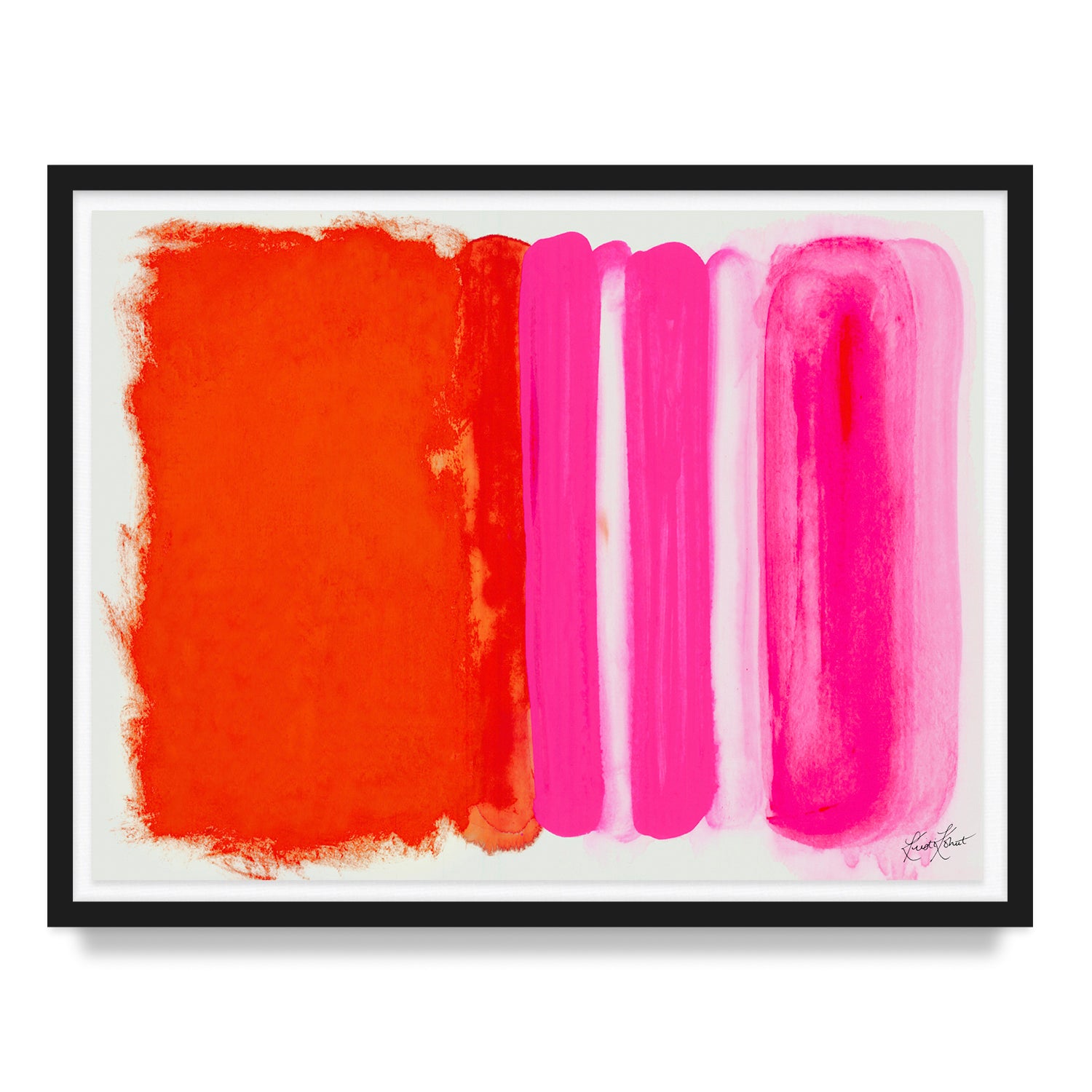 Be Vibrant Framed Fine Art Print