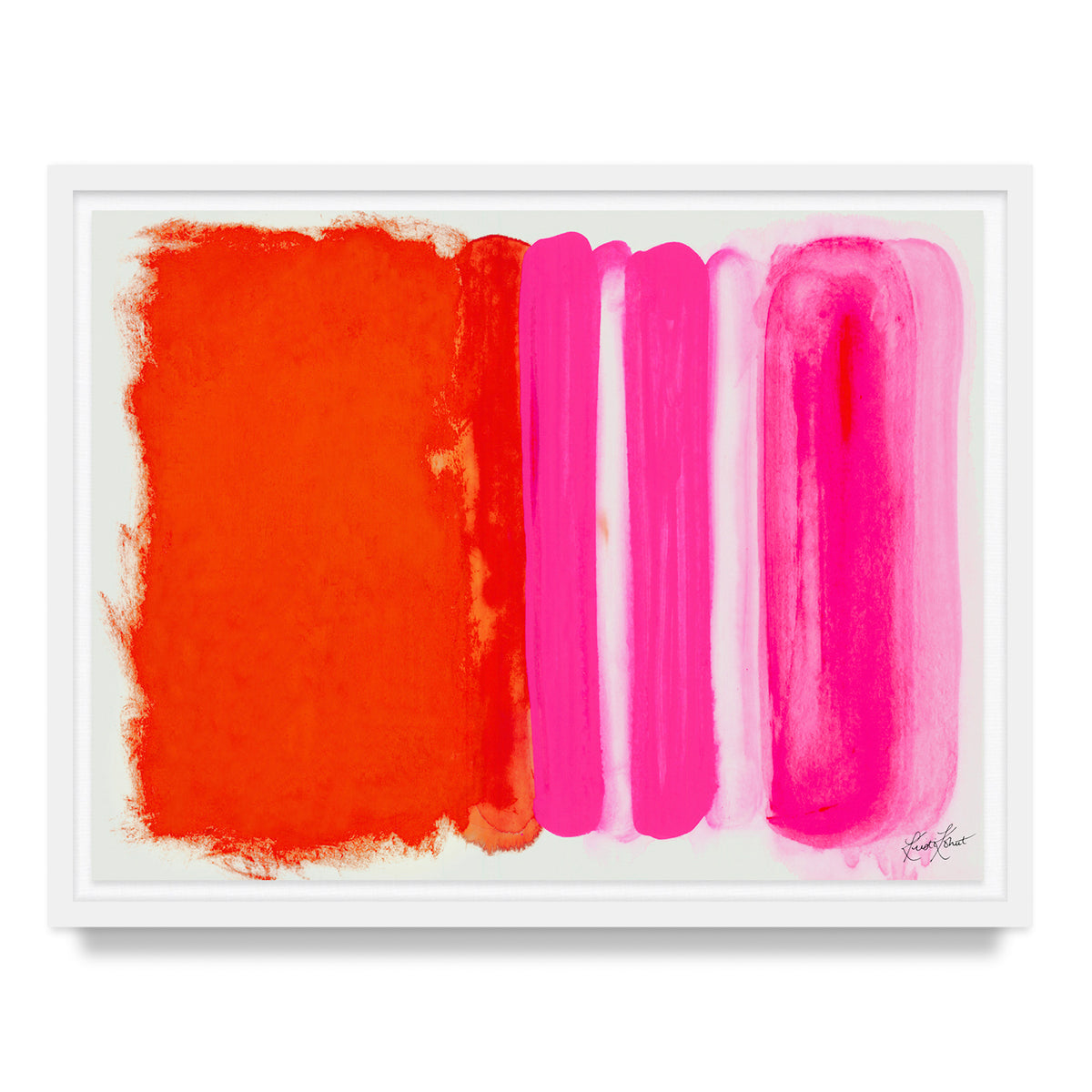 Be Vibrant Framed Fine Art Print
