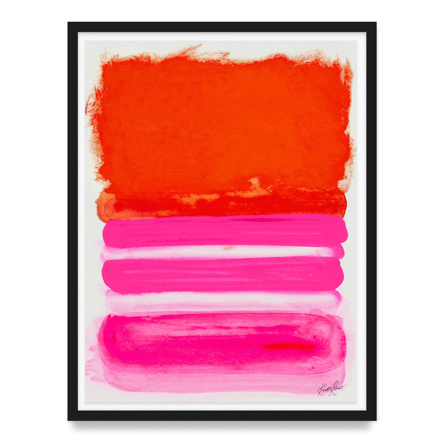 Be Vibrant Framed Fine Art Print