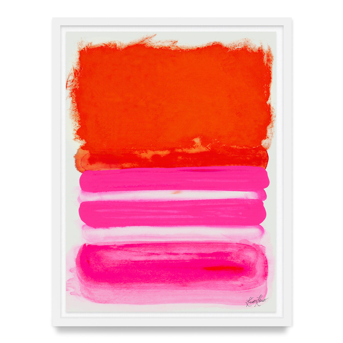Be Vibrant Framed Fine Art Print