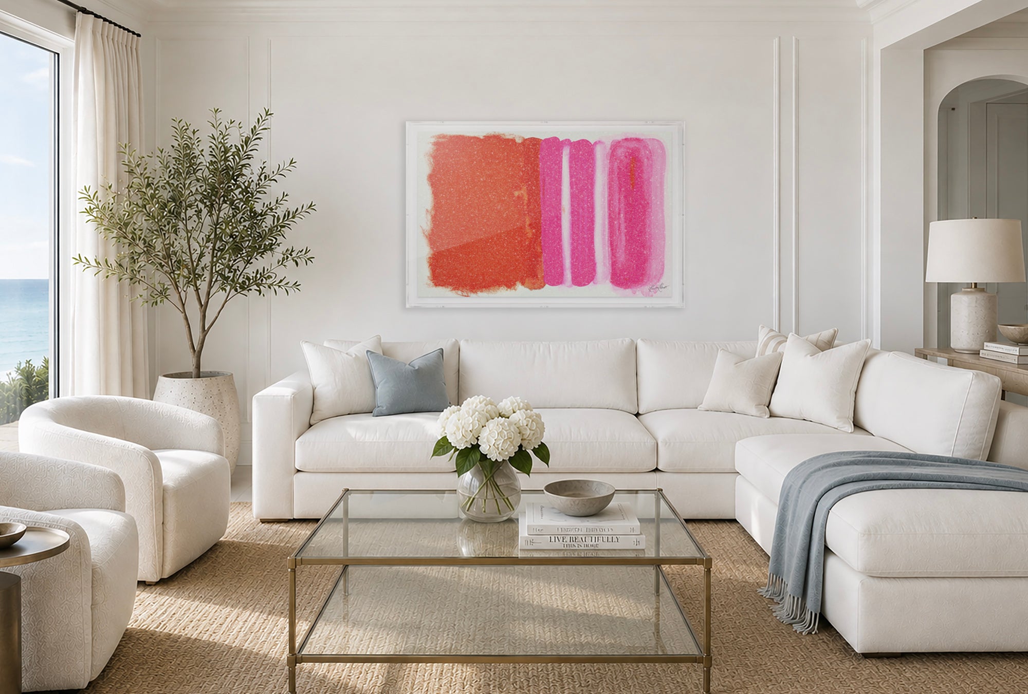 Be Vibrant Embellished Fine Art Print