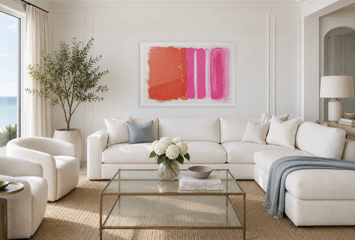 Be Vibrant Embellished Fine Art Print