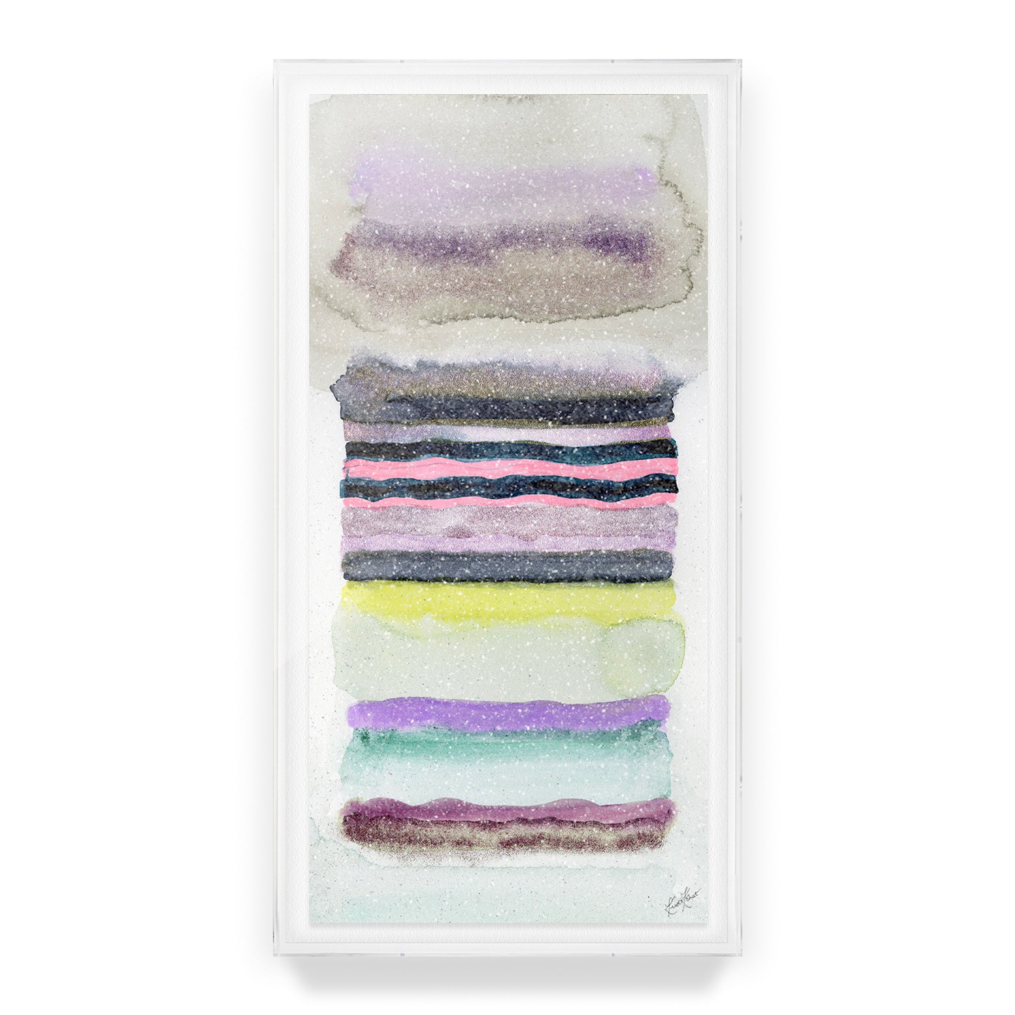 Opalite Dawn 2 Embellished Print