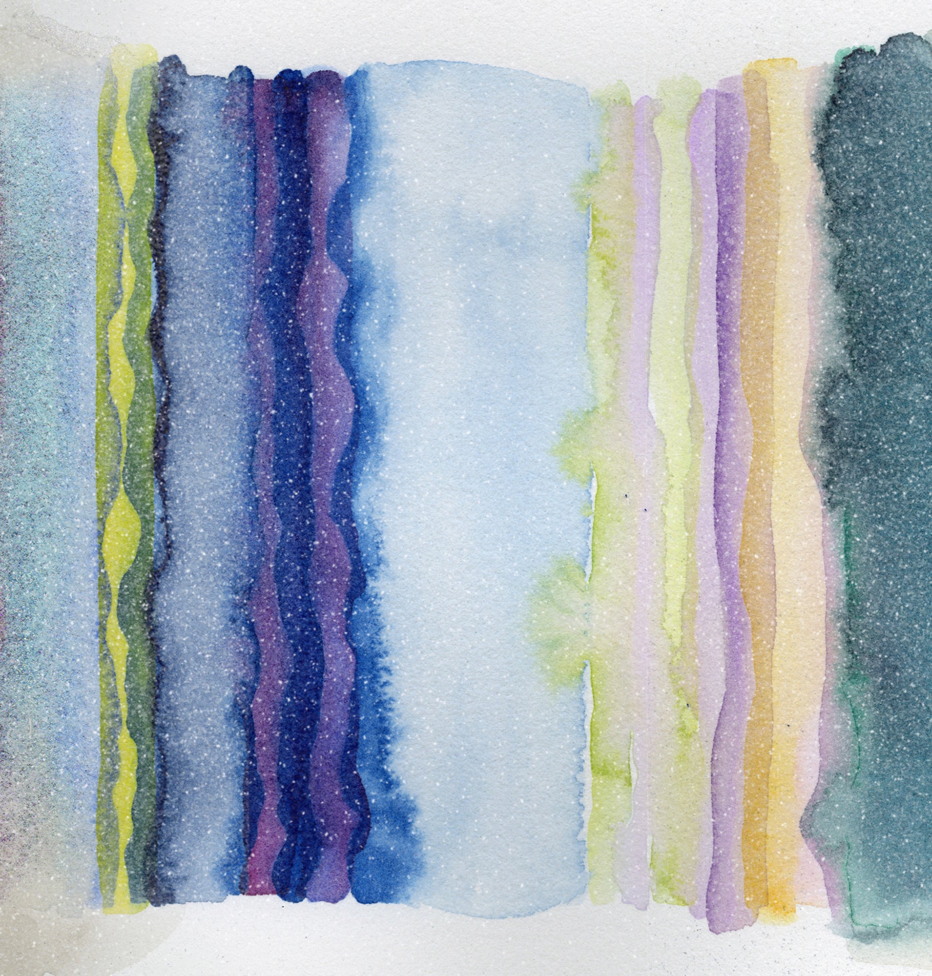 Opalite Dusk 2 Embellished Print