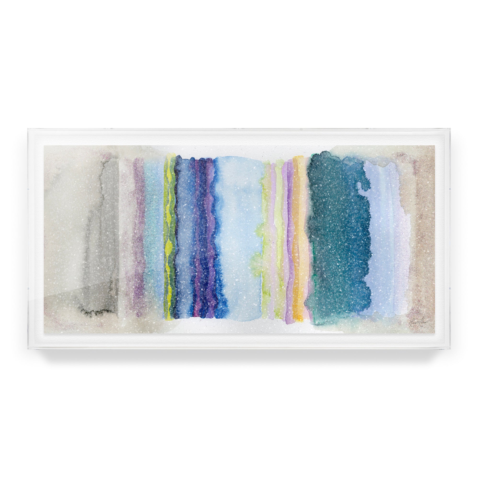 Opalite Dusk 2 Embellished Print