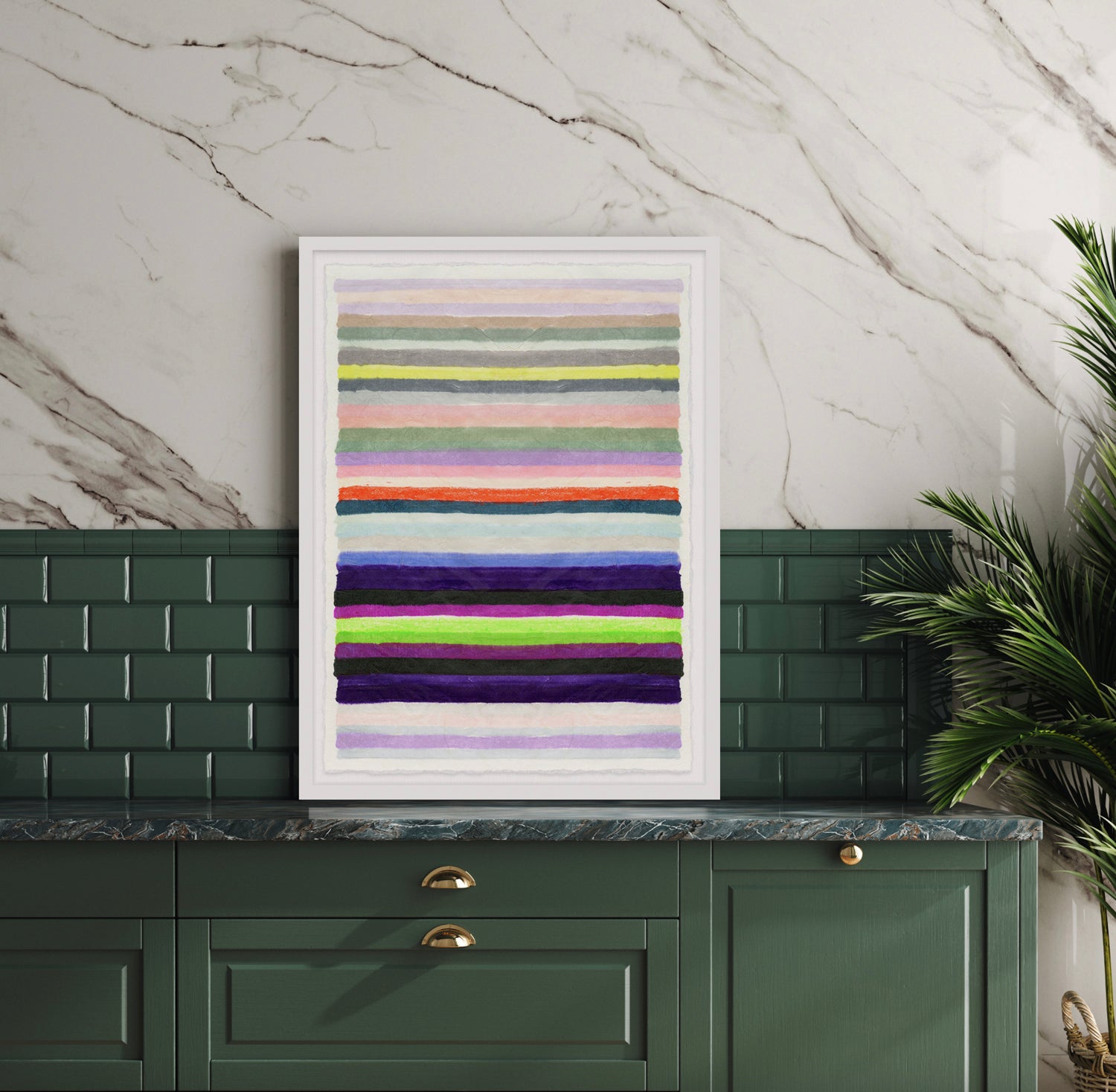 Chromatic Harmony #1 Framed Art Print