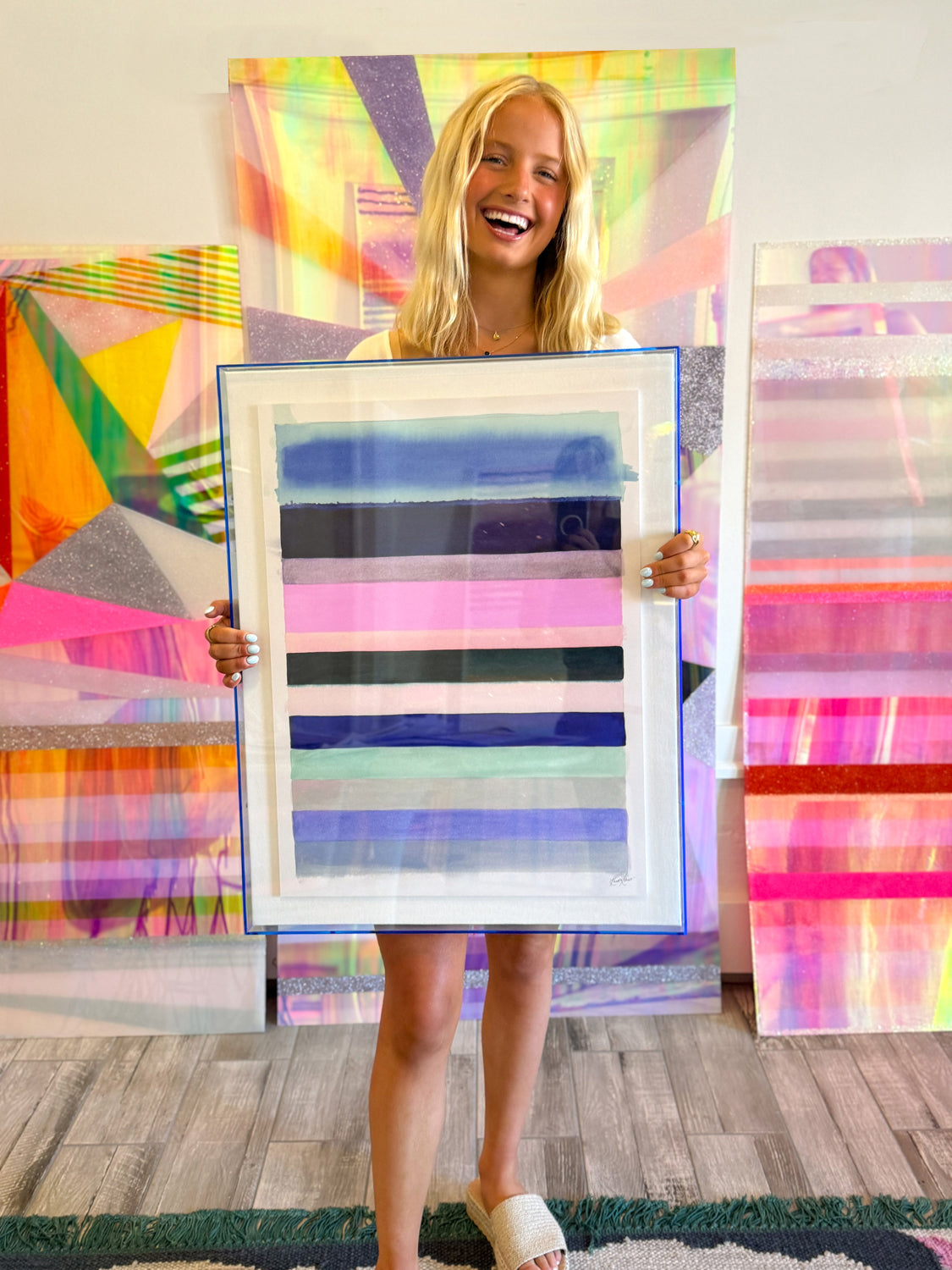Spring Love Framed Art Print