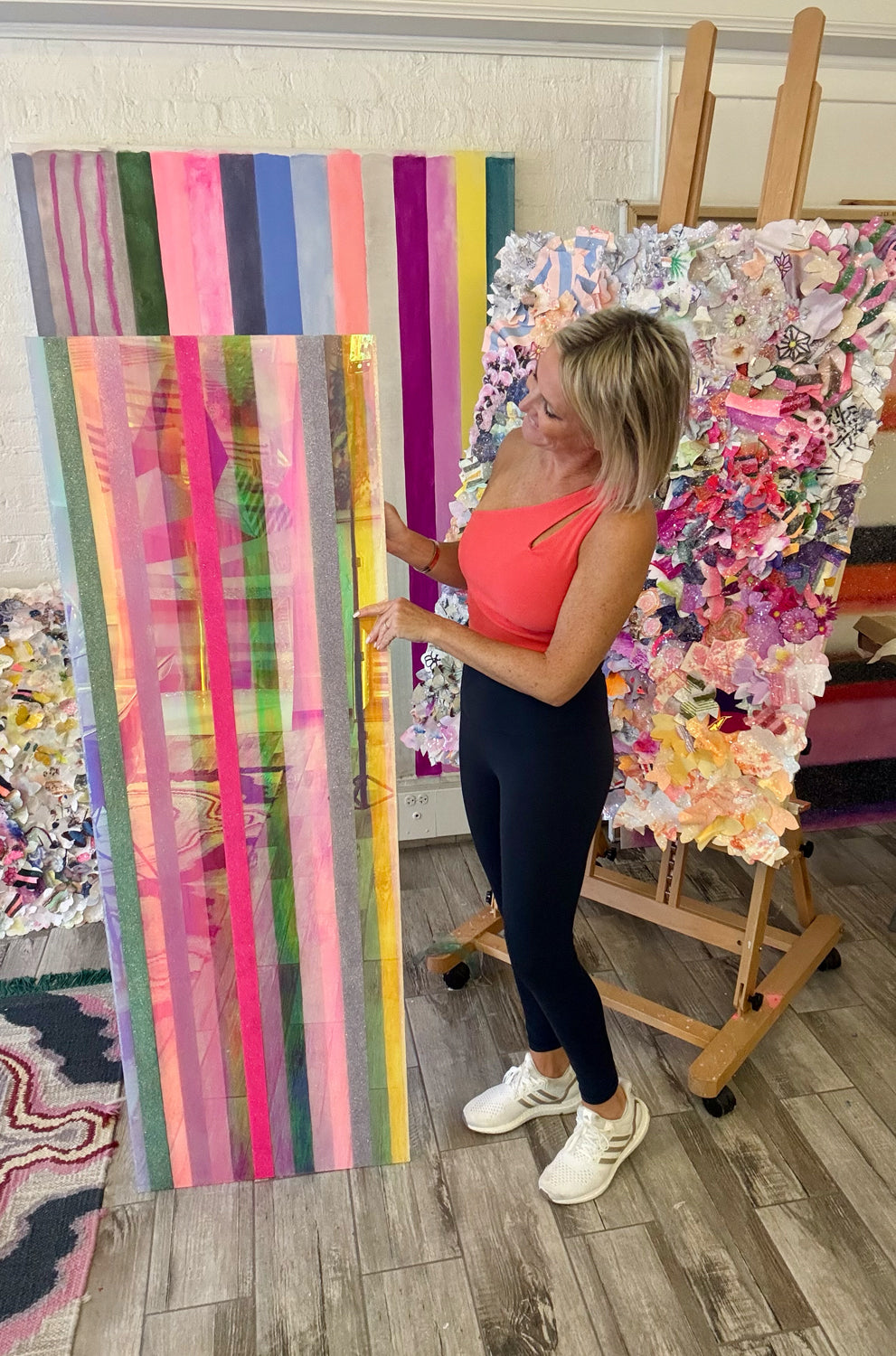 Chromatic Stripe #66 - Original Artwork | Original Art by artist Kristi Kohut