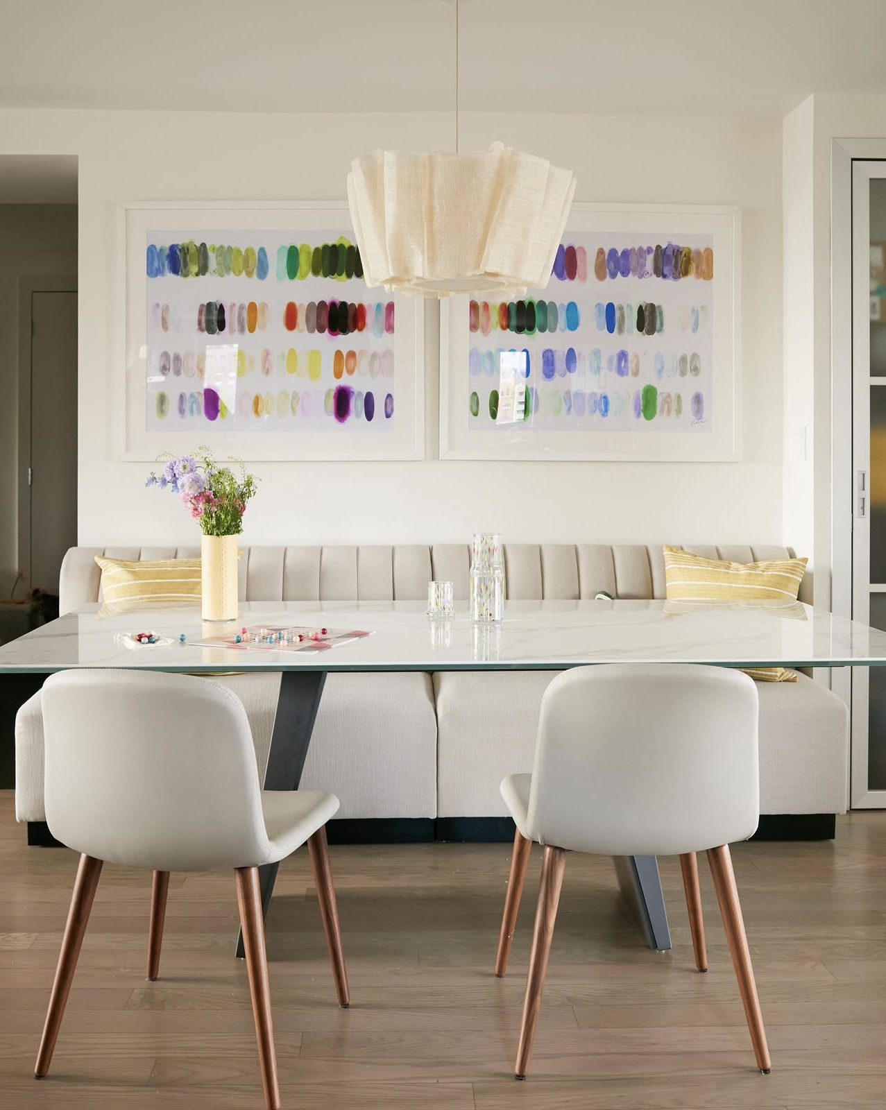 What We Leave Behind Diptych - Framed Art Print