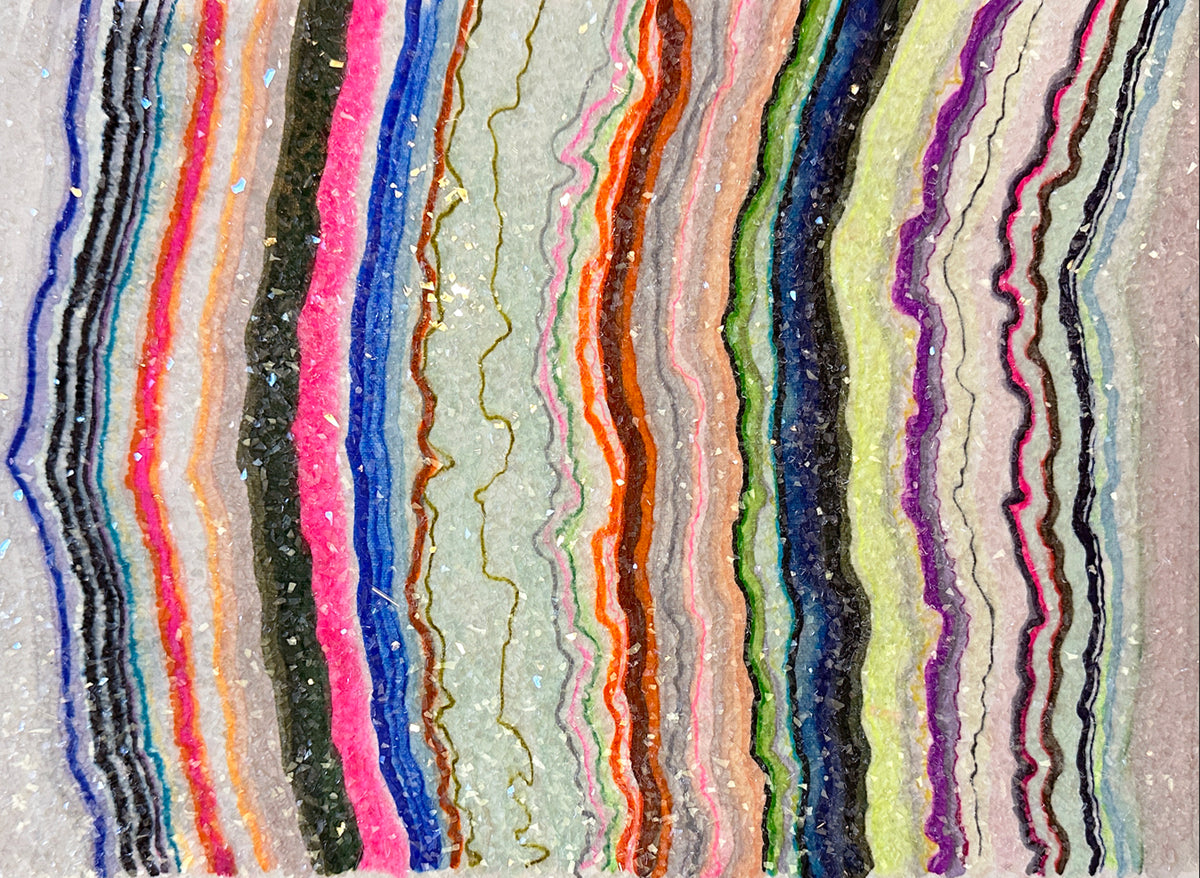 SYMPHONIC ATLAS LINEAR Original Artwork | Original Art by artist Kristi Kohut