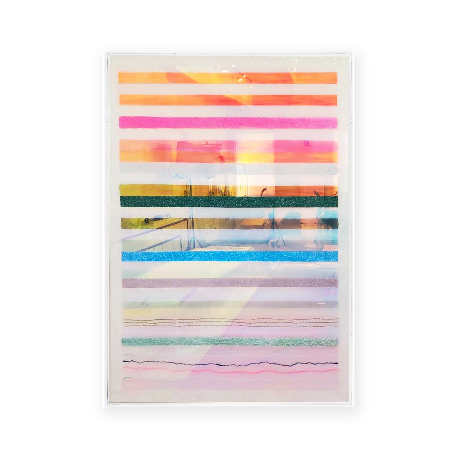 Chromatic Stripe #27 - Original Artwork | Original Art by artist Kristi Kohut