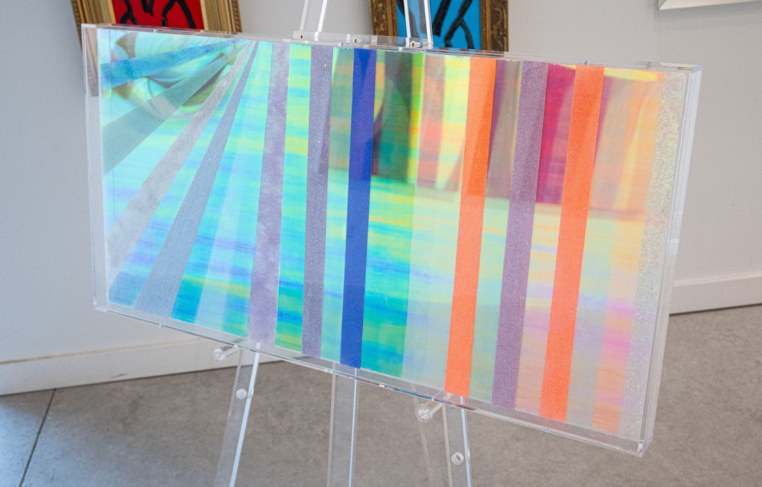 Chromatic Stripe #53 - Original Artwork | Original Art by artist Kristi Kohut