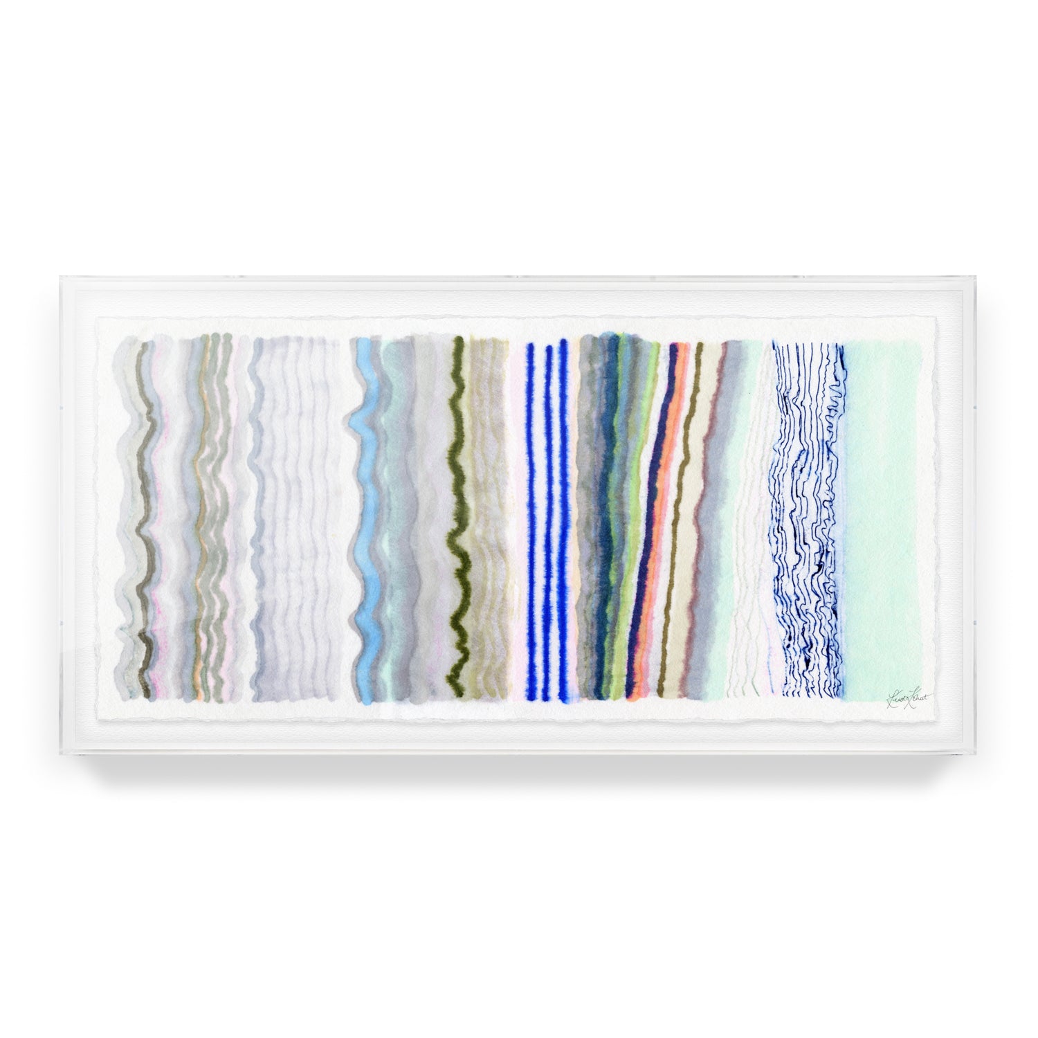 In The Flow Framed Fine Art Print