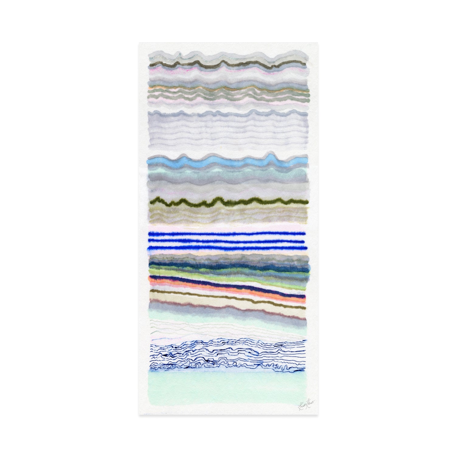 In The Flow Framed Fine Art Print