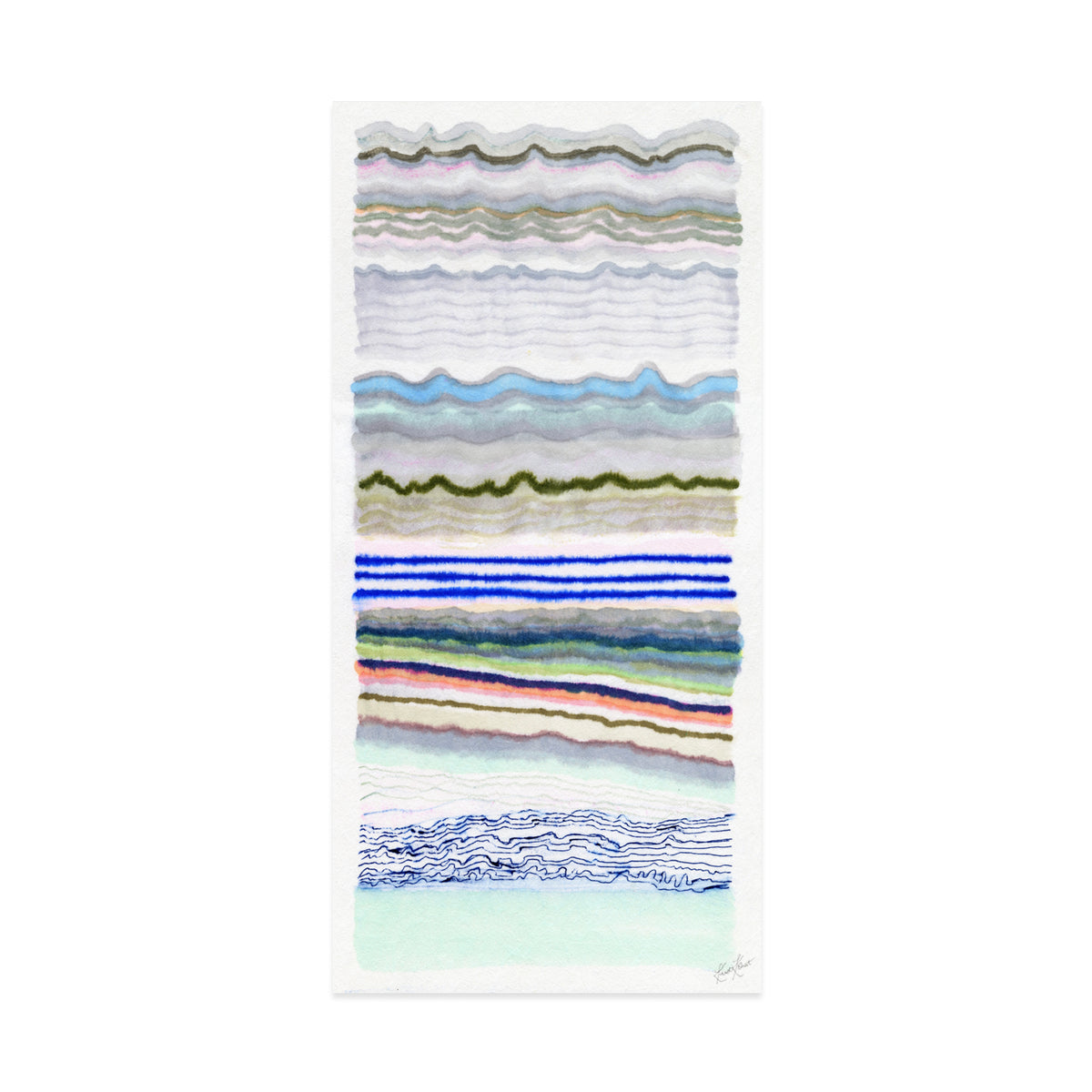In The Flow Framed Fine Art Print