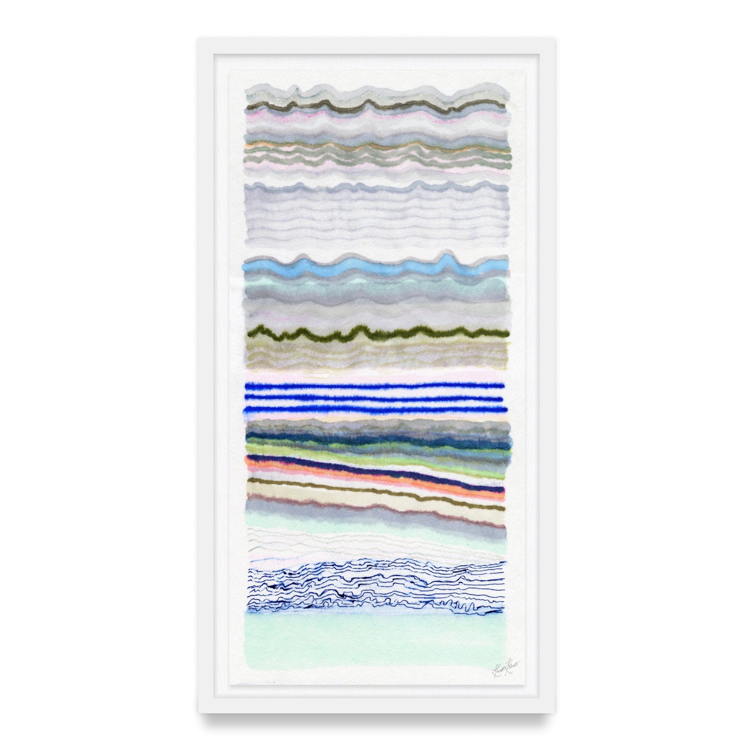 In The Flow Framed Fine Art Print