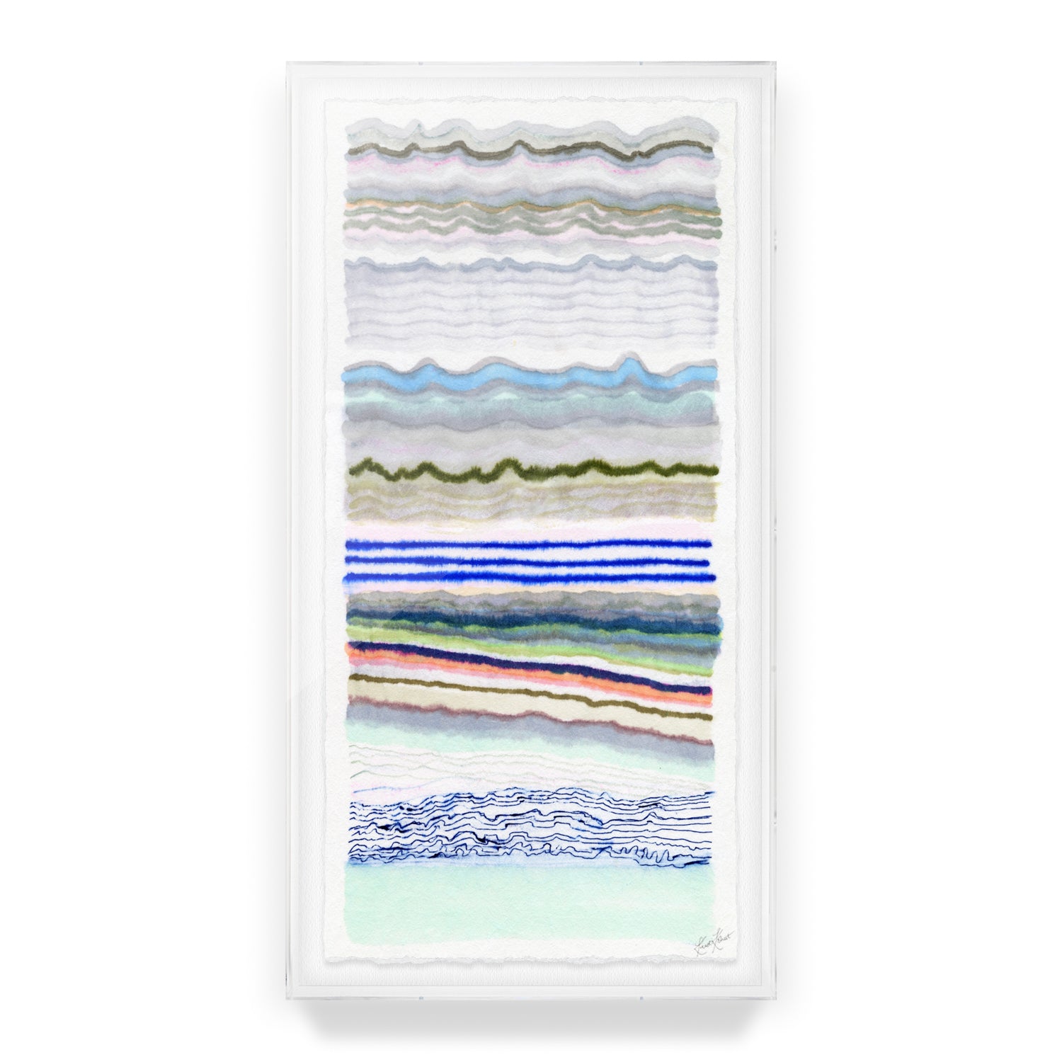 In The Flow Framed Fine Art Print