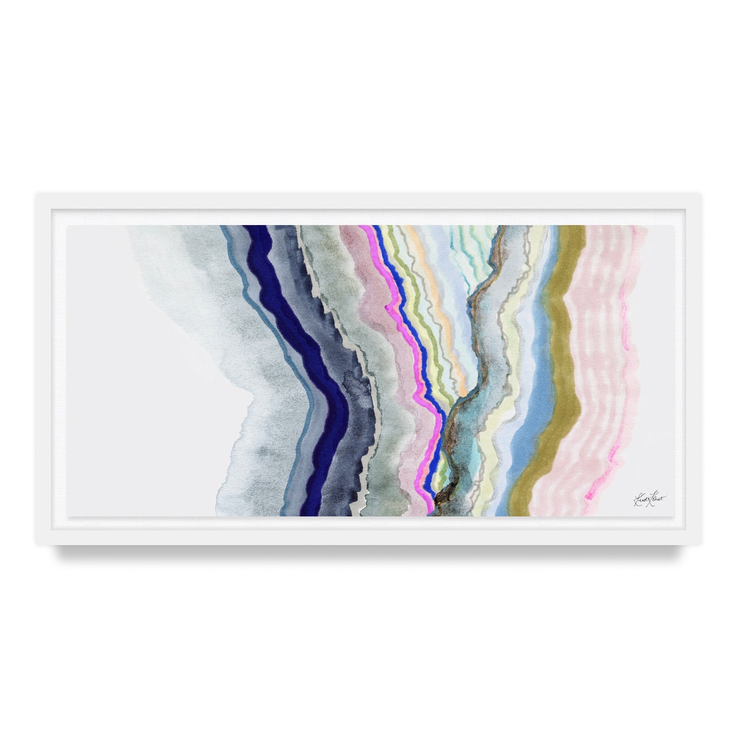 Chromatic Wonder Framed Fine Art Print