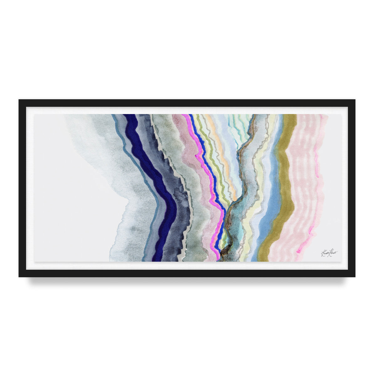 Chromatic Wonder Framed Fine Art Print