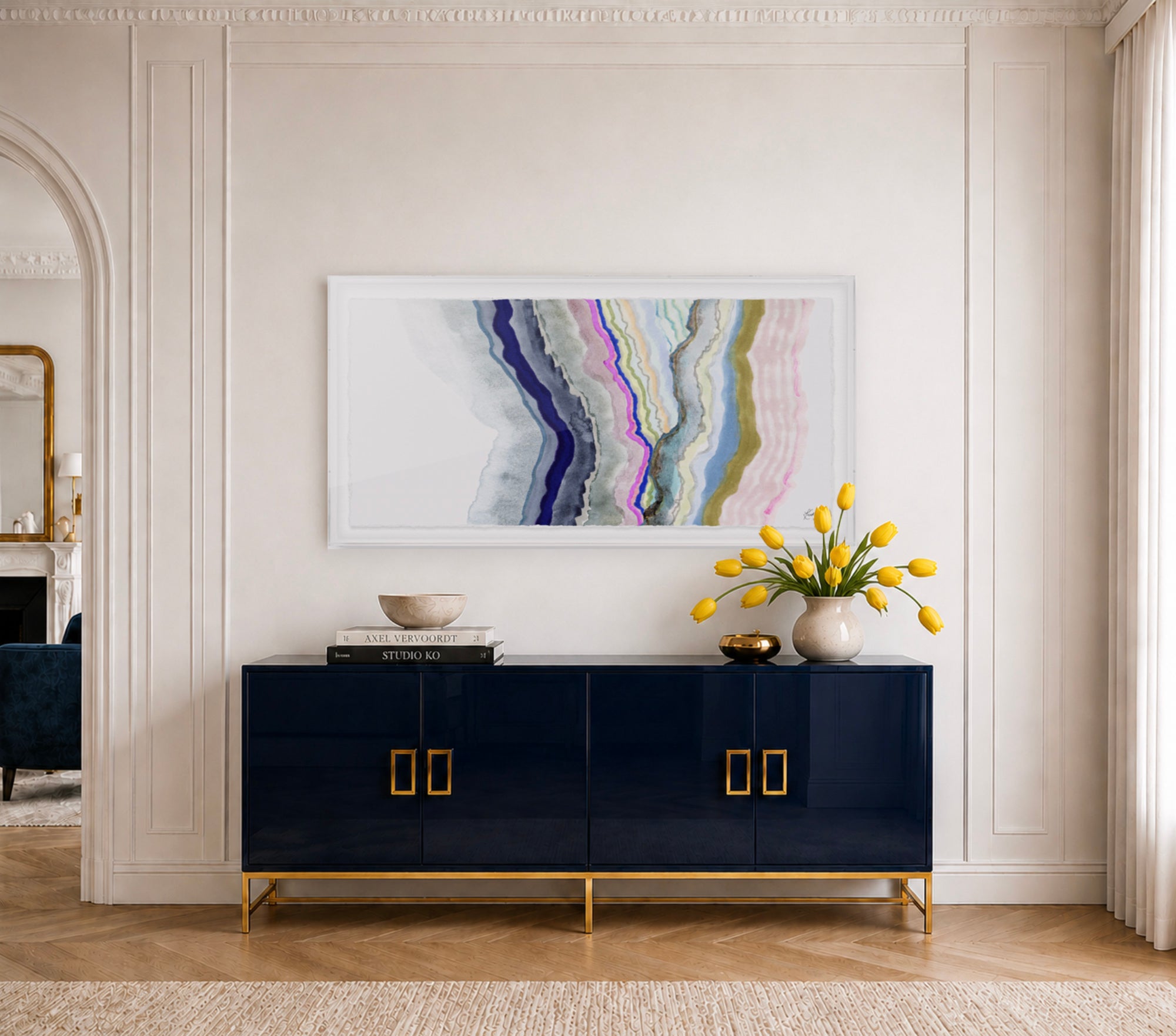 Chromatic Wonder Framed Fine Art Print