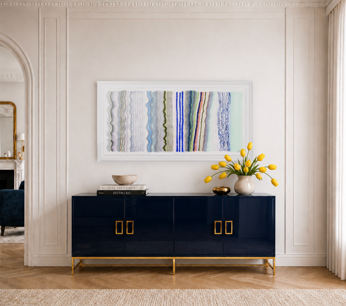 In The Flow Framed Fine Art Print
