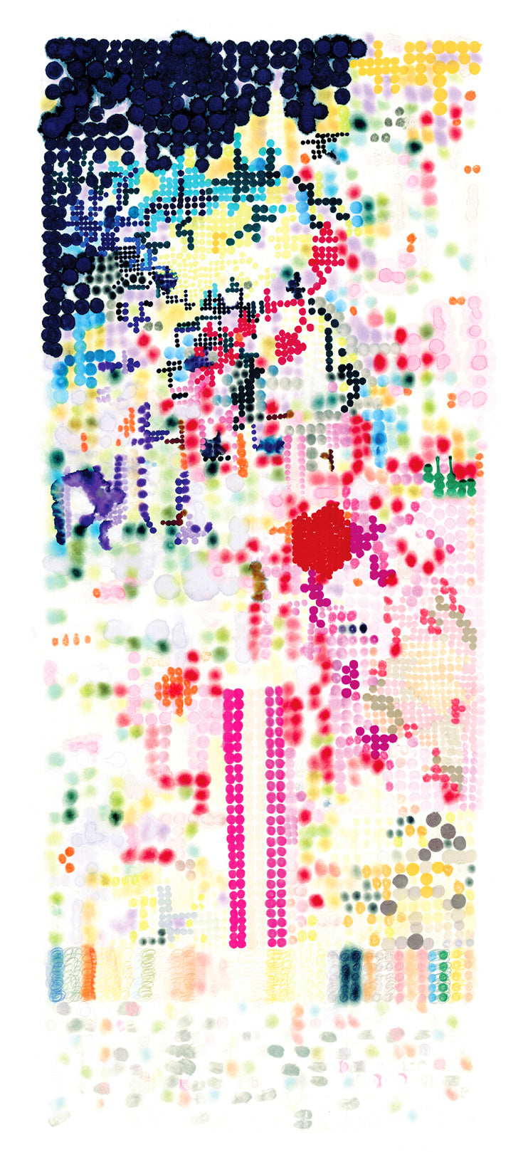 Pixelated Framed Fine Art Print