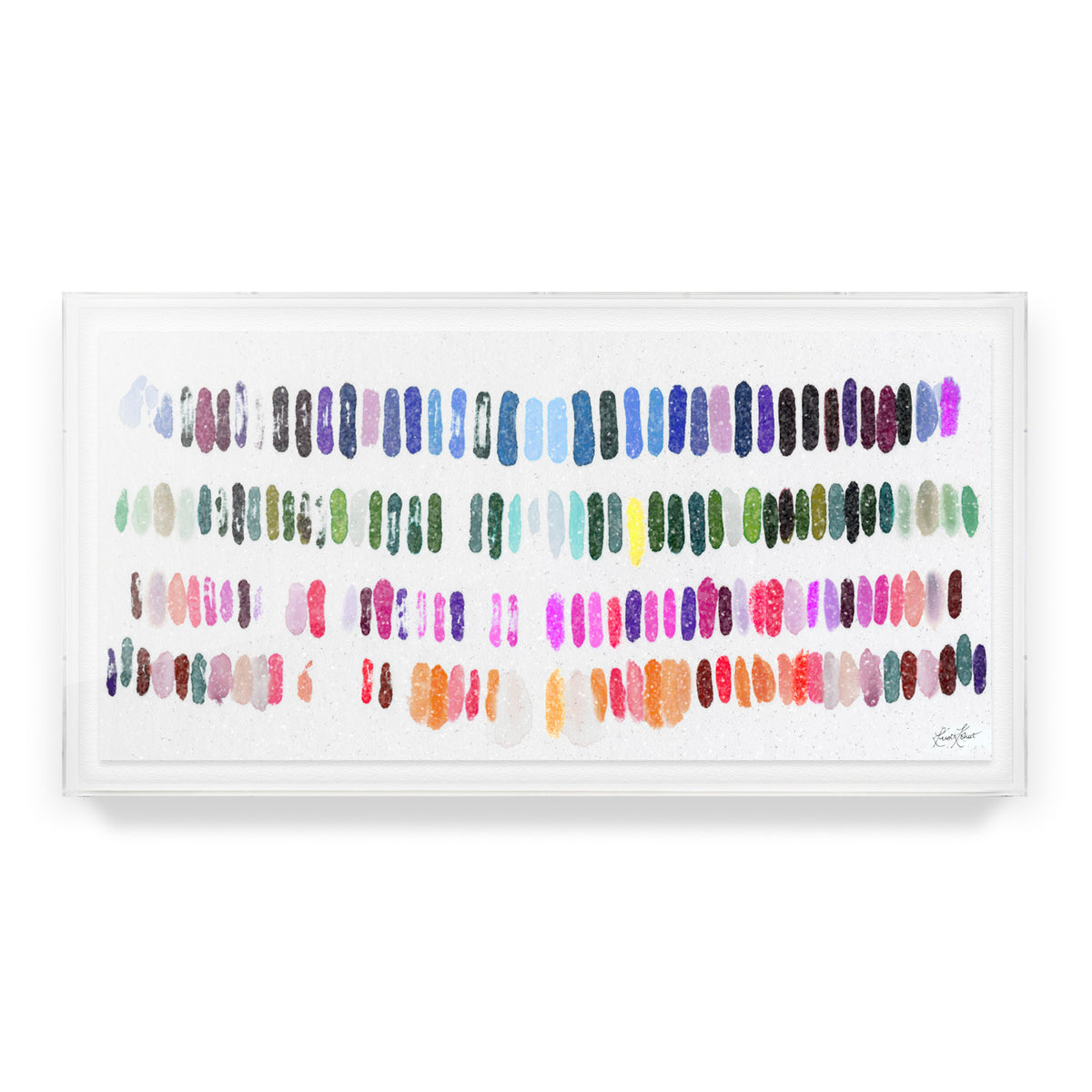 Leave a Big Mark Embellished Print