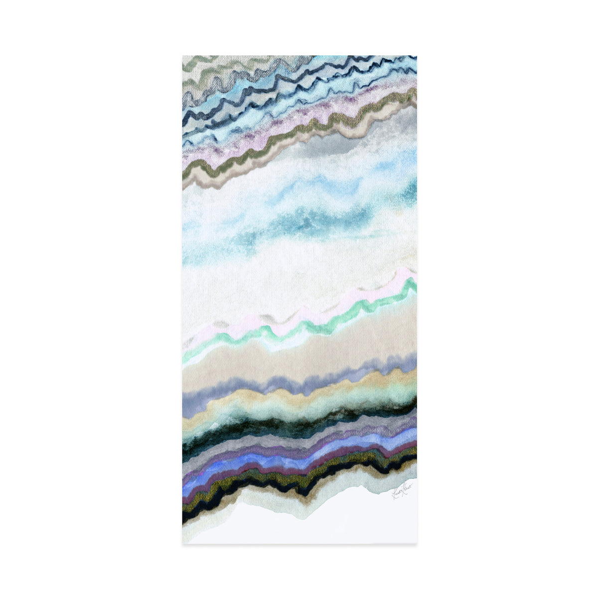 Light Between The Cracks Framed Art Print