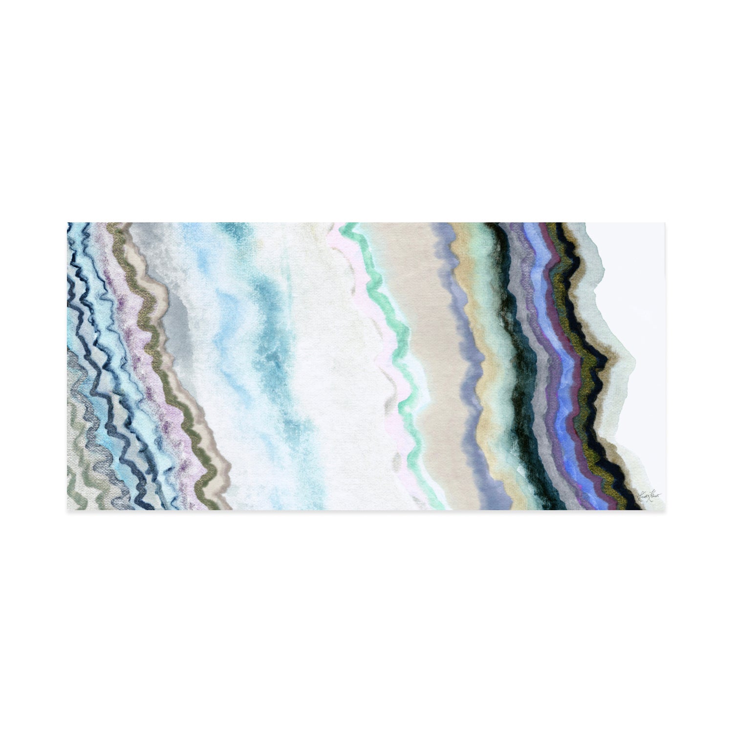 Light Between The Cracks Framed Art Print
